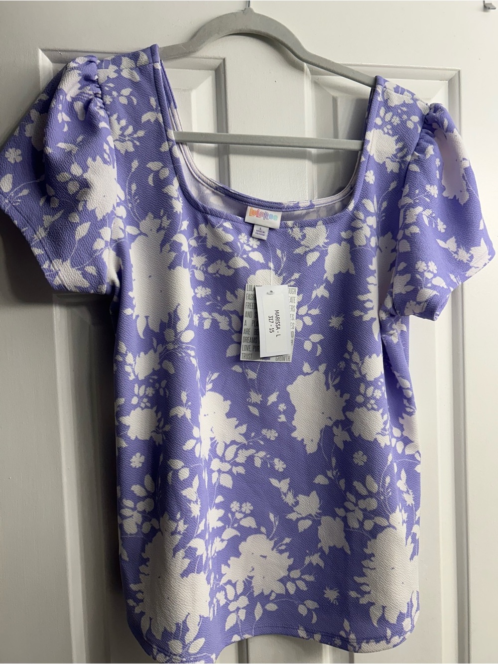 Lularoe Marissa top size L NWT